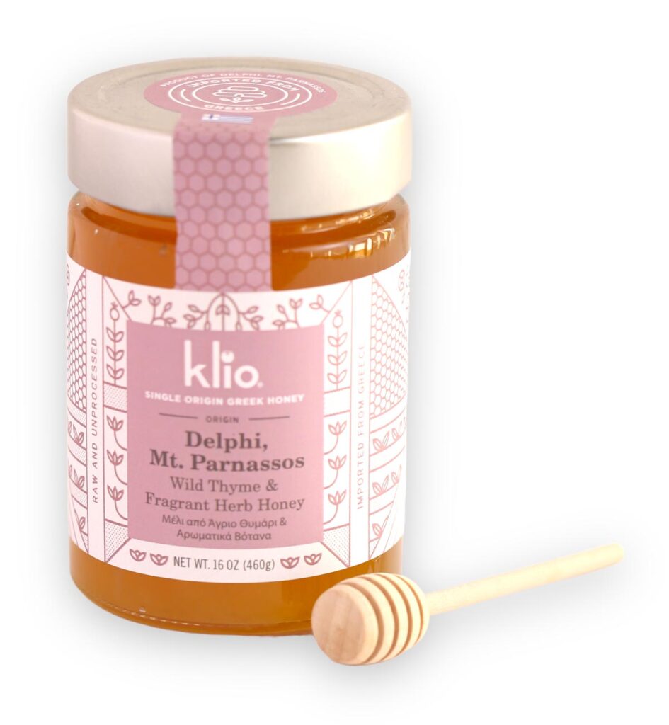 Delphi Mt. Parnassos Wild thyme & Fragrant Herb honey A Date With Honey